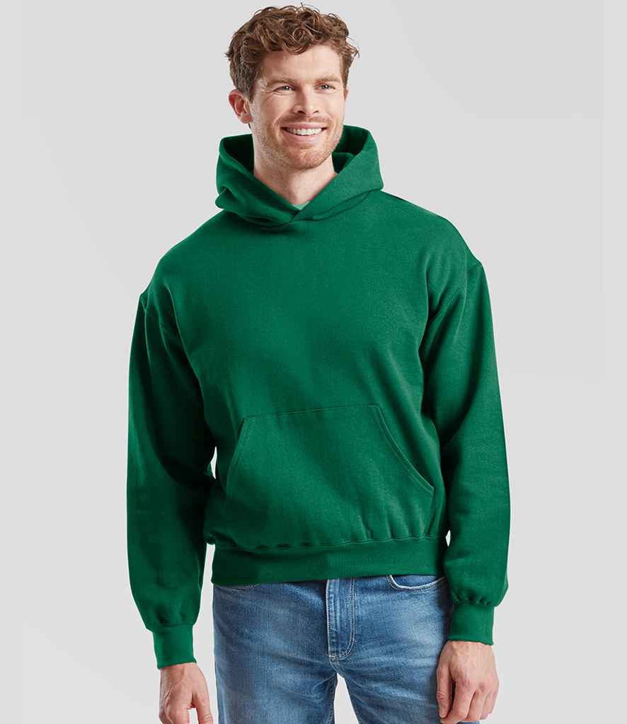 Fruit of the Loom Supercotton™ Hooded Sweatshirt | College Green