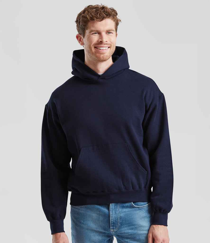 Fruit of the Loom Supercotton™ Hooded Sweatshirt | Deep Navy