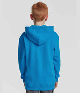 Fruit of the Loom Kids Classic Hooded Sweatshirt | Azure thumbnail 2
