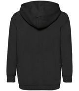 Fruit of the Loom Kids Classic Hooded Sweatshirt | Black thumbnail 5