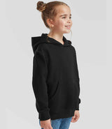 Fruit of the Loom Kids Classic Hooded Sweatshirt | Black thumbnail 3