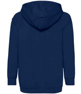 Fruit of the Loom Kids Classic Hooded Sweatshirt | Navy thumbnail 5