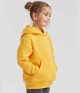 Fruit of the Loom Kids Classic Hooded Sweatshirt | Sunflower thumbnail 3