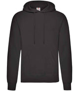 Fruit of the Loom Classic Hooded Sweatshirt | Black thumbnail 4