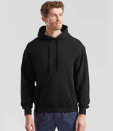Fruit of the Loom Classic Hooded Sweatshirt | Black thumbnail 1