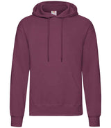 Fruit of the Loom Classic Hooded Sweatshirt | Burgundy thumbnail 4