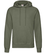 Fruit of the Loom Classic Hooded Sweatshirt | Classic Olive thumbnail 4