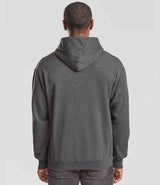 Fruit of the Loom Classic Hooded Sweatshirt | Dark Heather thumbnail 2