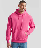 Fruit of the Loom Classic Hooded Sweatshirt | Fuchsia thumbnail 1