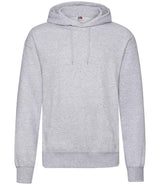 Fruit of the Loom Classic Hooded Sweatshirt | Heather Grey thumbnail 4