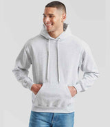 Fruit of the Loom Classic Hooded Sweatshirt | Heather Grey thumbnail 1