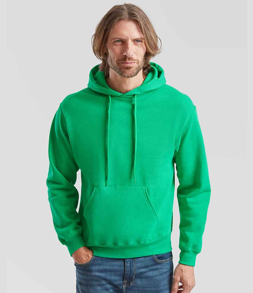 Fruit of the Loom Classic Hooded Sweatshirt | Kelly Green