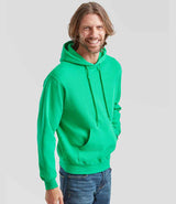 Fruit of the Loom Classic Hooded Sweatshirt | Kelly Green thumbnail 3