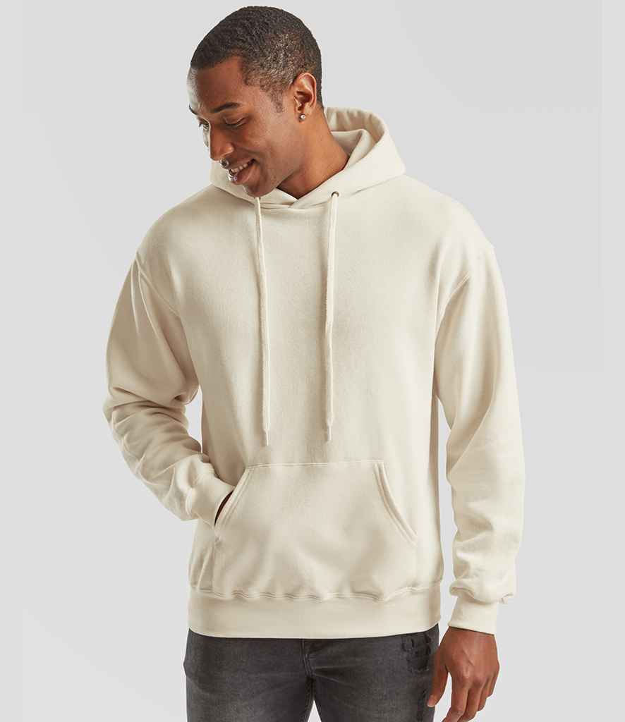Fruit of the Loom Classic Hooded Sweatshirt | Natural