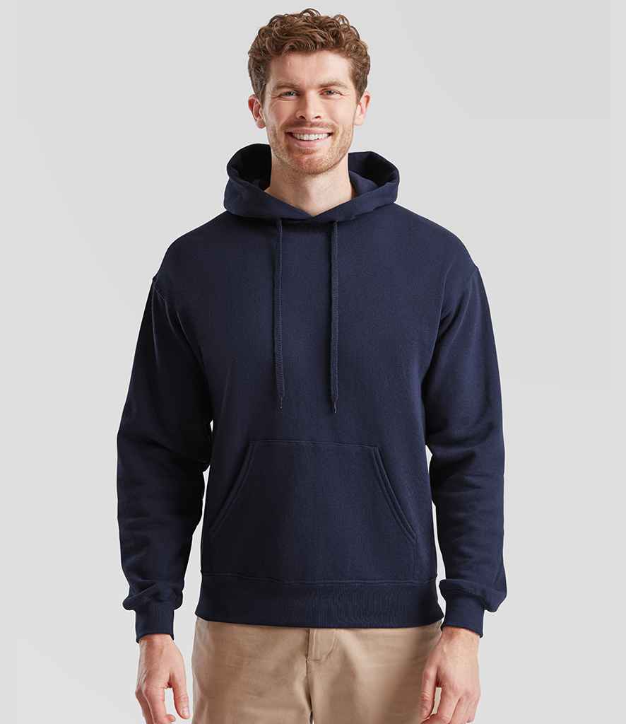 Fruit of the Loom Classic Hooded Sweatshirt | Navy
