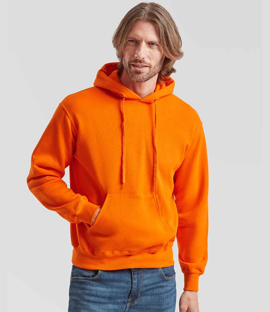 Fruit of the Loom Classic Hooded Sweatshirt | Orange