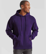 Fruit of the Loom Classic Hooded Sweatshirt | Purple thumbnail 1
