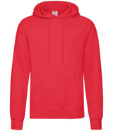 Fruit of the Loom Classic Hooded Sweatshirt | Red thumbnail 4