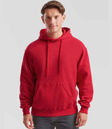 Fruit of the Loom Classic Hooded Sweatshirt | Red thumbnail 1