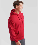 Fruit of the Loom Classic Hooded Sweatshirt | Red thumbnail 3