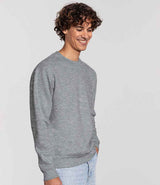 Fruit of the Loom Iconic Premium Set-In Sweatshirt | Athletic Heather thumbnail 3