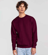 Fruit of the Loom Iconic Premium Set-In Sweatshirt | Burgundy thumbnail 1