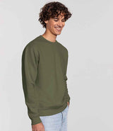 Fruit of the Loom Iconic Premium Set-In Sweatshirt | Classic Olive thumbnail 3
