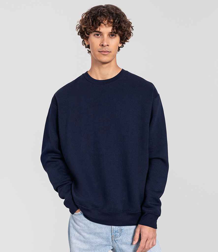 Fruit of the Loom Iconic Premium Set-In Sweatshirt | Deep Navy