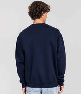 Fruit of the Loom Iconic Premium Set-In Sweatshirt | Deep Navy thumbnail 2