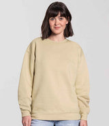 Fruit of the Loom Iconic Premium Set-In Sweatshirt | Desert Sand thumbnail 1