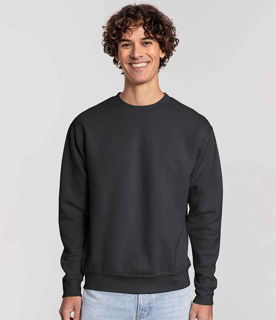 Fruit of the Loom Iconic Premium Set-In Sweatshirt | Light Graphite