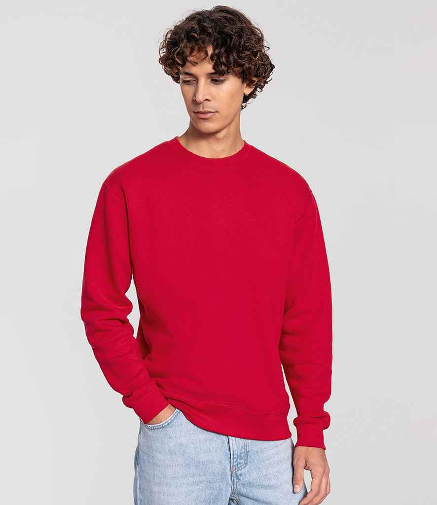 Fruit of the Loom Iconic Premium Set-In Sweatshirt | Red
