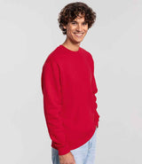 Fruit of the Loom Iconic Premium Set-In Sweatshirt | Red thumbnail 3