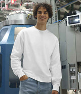 Fruit of the Loom Iconic Premium Set-In Sweatshirt | White thumbnail 1