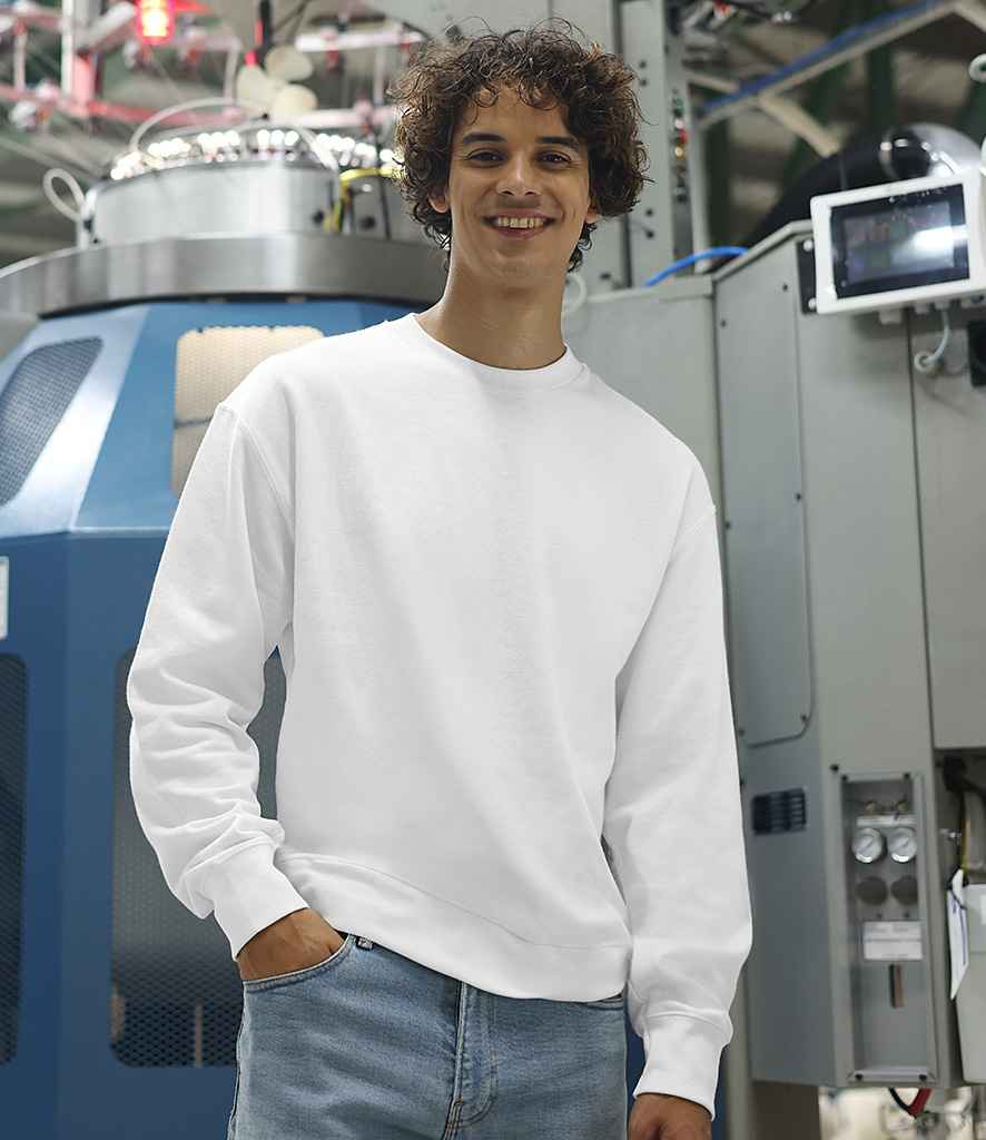 Fruit of the Loom Iconic Premium Set-In Sweatshirt | White