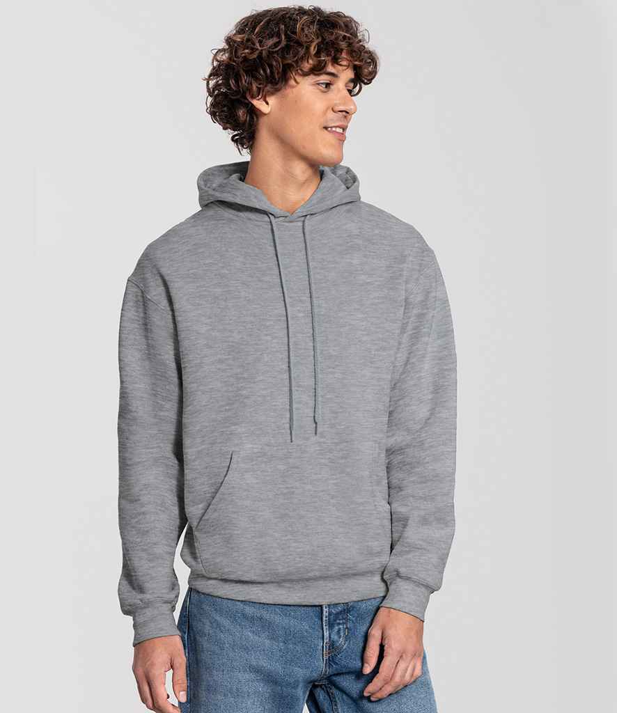 Fruit of the Loom Iconic Premium Hooded Sweatshirt | Athletic Heather