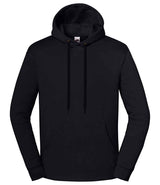Fruit of the Loom Iconic Premium Hooded Sweatshirt | Black thumbnail 4