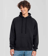 Fruit of the Loom Iconic Premium Hooded Sweatshirt | Black thumbnail 1