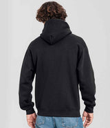 Fruit of the Loom Iconic Premium Hooded Sweatshirt | Black thumbnail 2