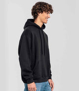 Fruit of the Loom Iconic Premium Hooded Sweatshirt | Black thumbnail 3