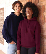 Fruit of the Loom Iconic Premium Hooded Sweatshirt | Burgundy thumbnail 1