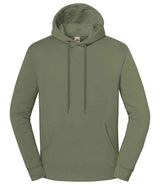Fruit of the Loom Iconic Premium Hooded Sweatshirt | Classic Olive thumbnail 4