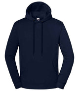 Fruit of the Loom Iconic Premium Hooded Sweatshirt | Deep Navy thumbnail 5