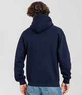 Fruit of the Loom Iconic Premium Hooded Sweatshirt | Deep Navy thumbnail 3