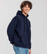 Fruit of the Loom Iconic Premium Hooded Sweatshirt | Deep Navy thumbnail 4