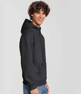 Fruit of the Loom Iconic Premium Hooded Sweatshirt | Light Graphite thumbnail 3
