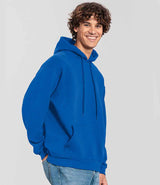 Fruit of the Loom Iconic Premium Hooded Sweatshirt | Royal Blue thumbnail 3