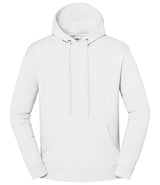 Fruit of the Loom Iconic Premium Hooded Sweatshirt | White thumbnail 4
