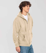 Fruit of the Loom Iconic Premium Hooded Sweat Jacket | Desert Sand thumbnail 3