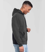 Fruit of the Loom Iconic Premium Hooded Sweat Jacket | Light Graphite thumbnail 4